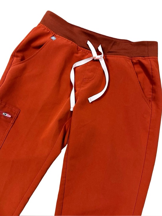 Figs Auburn Orange Scrub Set Size Medium/Small Tall RARE COLOR - Picture 9 of 11